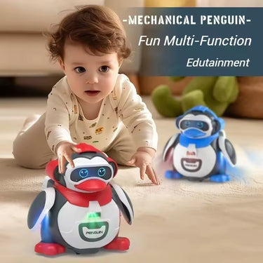 ELECTRIC MUSIC ROCKING PENGUIN TOY